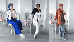 'هذه أحدث تنسيقات حجاب صيف 2019 Fashion hijab'