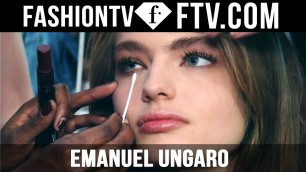 'Emanuel Ungaro Makeup at Paris Fashion Week F/W 16-17 | FashionTV'