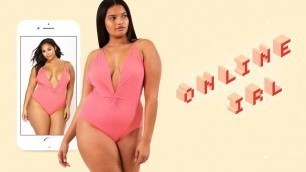 'This Is What Fashion Nova Swimwear Looks Like In Real Life | Online, IRL | ELLE'