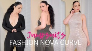 'JUMPSUIT TRY-ON HAUL | FASHION NOVA CURVE'