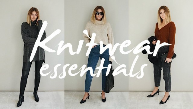 'Autumn Knitwear Essentials & Outfit Ideas'