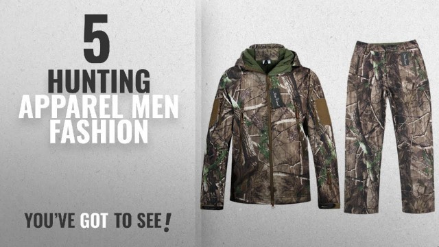 'Top 10 Hunting Apparel [Men Fashion Winter 2018 ]: Camo Jacket New View Waterproof Hunting'