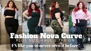 'Fashion Nova Curve - Plus Size Haul & Try On'