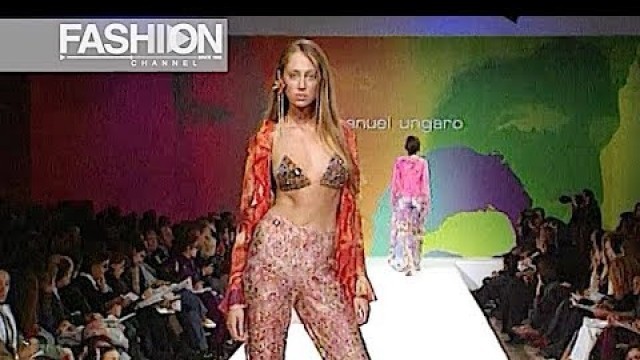 'EMANUEL UNGARO Spring Summer 2000 Paris - Fashion Channel'