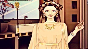 'Ancient Greek Fashion Girl Hair Styles and Makeover 3D Game for Kids in English!'