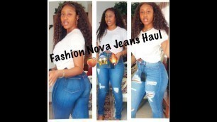 'HUGE FASHION NOVA JEANS TRY-ON-HAUL/ SIZE 11/I WAS SHOCKED!'