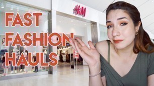 'Influencers are lying to you: Fast Fashion Hauls'