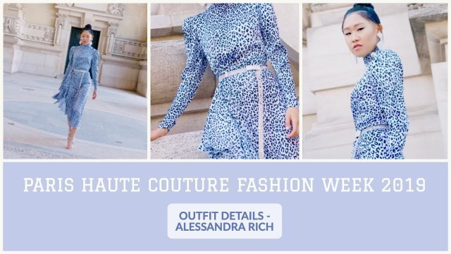 'PARIS HAUTE COUTURE FASHION WEEK 2019 - ALESSANDRA RICH | JAIME XIE Xie'