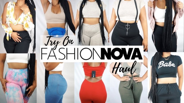 '* NOT SPONSORED * FASHION NOVA HAUL 2018 REVIEW  | TRY ON | LOOK BOOK THICK CURVY GIRL APPROVED'