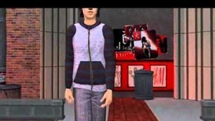 'The Sims 2 H&M Fashion Stuff - Skate park fashion show'