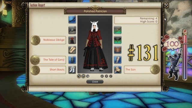 'FFXIV: Fashion Report Friday - Week 131 - Theme : Polished Patrician'