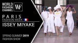 'Issey Miyake | ss 2019 Paris fashion week'