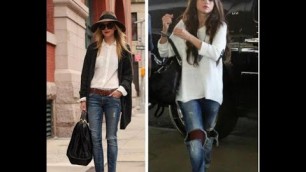 'Wear Ankle Boots With Jeans Fashionably Chic Ways'