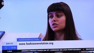 'Fashion Revolution Week 2016 na RTP'