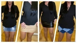 'Fashion Nova MINI Skirt Haul- super sexy mini skirts!!'