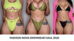 'FASHION NOVA SWIMWEAR HAUL'