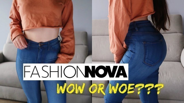 'What Fashion Nova jeans are REALLY like + mini haul'