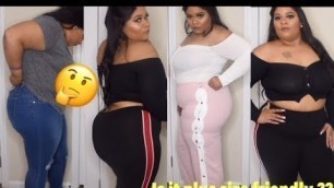 'LETS BE REAL !! Are Fashion nova  Pants plus size/curvy girl Friendly|BEAUTYBYTANYA'