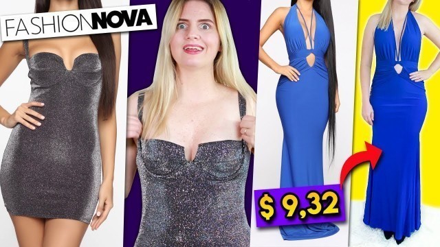 'Comprei os vestidos mais BARATOS da FASHION NOVA!'