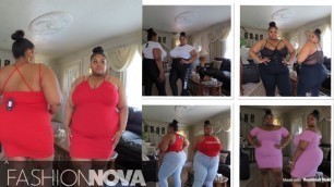 'Fashion Nova Curve| Plus Size Try On Haul| MJ GLAM'