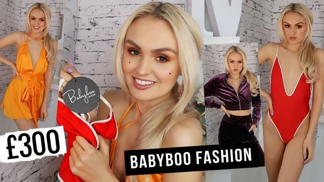 'HUGE SUMMER HAUL // TRY ON // BABYBOO FASHION'