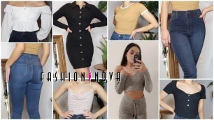 'fashion nova try on haul feb. 2019 // size 3'