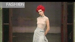 'VIVIENNE WESTWOOD Spring Summer 1996 Paris - Fashion Channel'