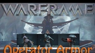 'Warframe - Operator Armor'