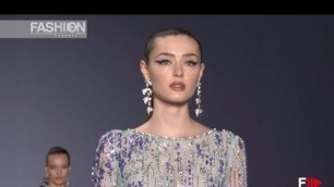 'GEORGE HOBEIKA Haute Couture Spring 2020 Paris - Fashion Channel'