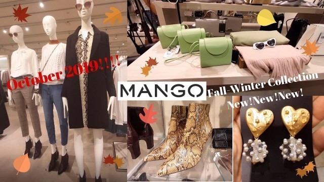 'Mango Fall-Winter 2019/2020 new Women\'s Fashion Collection / October 2019 / New!!!'