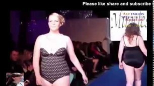 'Fashion Week Plus Size 2017 | 2nd Edition Pulp | The Show Paris Curvy Cate Hot Swimsuit Fashion Show'
