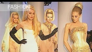 'THIERRY MUGLER Spring Summer 1996 Paris - Fashion Channel'