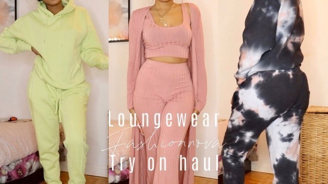 'FASHIONNOVA LOUNGEWEAR TRY-ON HAUL | QUARANTINE QT ! | DARCIA DORILAS'