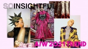 'Glam Rock: A/W 2021 TREND | SOINSIGHTS'