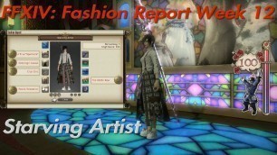 'Final Fantasy XIV: Fashion Report \"Starving Artist\" 100 points'