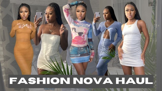 'Fashion Nova Clothing Haul || Giving Date Night Dress+More Pretty Items|| Fashionova try on haul'