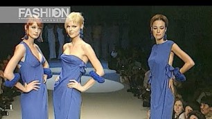 'EMANUEL UNGARO Spring Summer 1996 Paris - Fashion Channel'