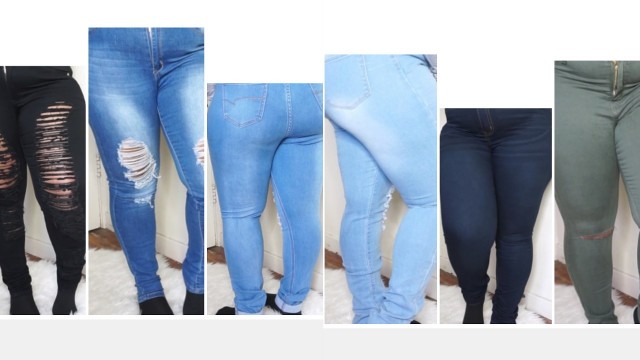 'Fashion Nova Jean Try on Haul for Curvy girls / Plus Size 13'