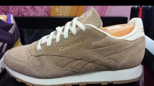 '20150505 Reebok 2014 Q4 Women Classic Leather Exotics Fashion Sneakers M42011'