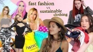 'Are You A Good Influence? (Fast Fashion VS Sustainable Clothing)'