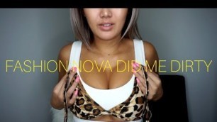 'FASHION NOVA | Haul and Sizing'