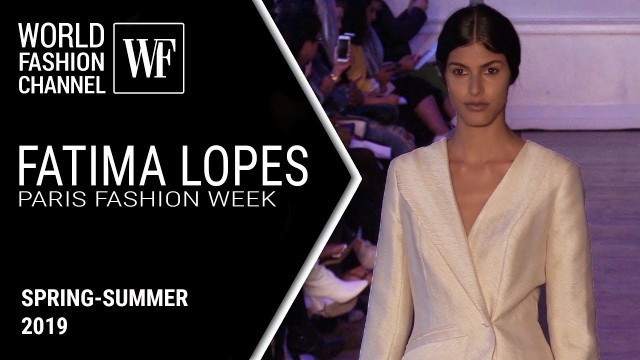 'Fatima Lopes spring-summer 2019 | Paris fashion week'