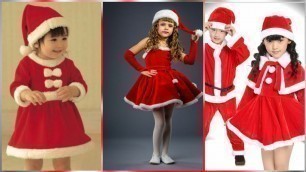 'Beautiful Santa Claus Dress For Baby Girl & Boy/Christmas Dress Collection'