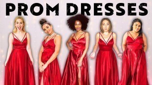 '5 Women Try The Same Formal Dresses! [JJsHOUSE, Fashion Nova & More]'