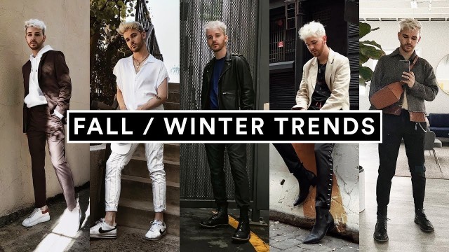 '10 MENS FASHION TRENDS FOR FALL & WINTER (2018) + Style Hacks // Imdrewscott'