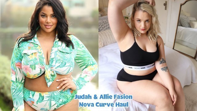 'Judah Campbell and Allie Weber - Fashion Nova Curve Spring Looks - 4K'