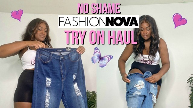 'No shame Fashion Nova Curve jeans try on haul * Tall girl approved*'