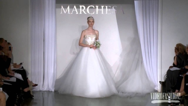 'Marchesa Bridal Wear Autumn/Winter 2013-14 | Videofashion'