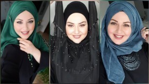 'Hijab Tutorial Style Collection 12⭐ Şal Eşarp Bağlamaları Modelleri ⭐  تعليم لفات حجاب 2020 الجزء 12'