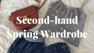 'Second-Hand Spring Wardrobe | #FashionRevolution'